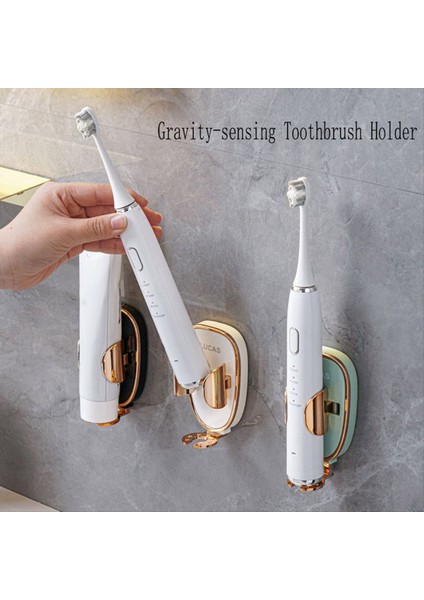 Elektrikli Diş Fırçası Tutucu Taksissiz Stand Organizatörü Duvara Monte Diş Fırçası Tutucular Diş Macunu Tutucular Beyaz Altın (Yurt Dışından) modelleri
