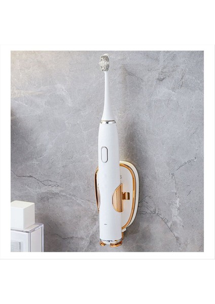 Elektrikli Diş Fırçası Tutucu Taksissiz Stand Organizatörü Duvara Monte Diş Fırçası Tutucular Diş Macunu Tutucular Beyaz Altın (Yurt Dışından) fırsatları