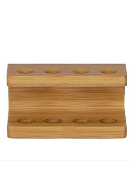 Ahşap Diş Fırçası Raf Diş Fırçası Rafı Elektrikli Diş Fırçası Kafa Depolama Rafı Ahşap Banyo Depolama Rafı B (Yurt Dışından)