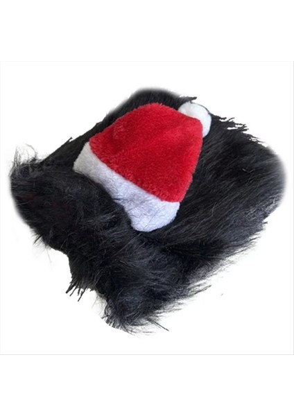 Cat Dog Noel Noel Baba Şapkası Komik Sevimli Noel Baba Şapka Kış Günü Gecesi Için Aile Dostları Gençlik Gençler Kız Çocuk (Yurt Dışından)