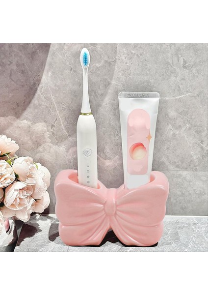 Seramik Yaylar Diş Fırçası Tutucu Süsleme Seramik Diş Fırçası Diş Macunu Depolama Rafı Banyo Aksesuarları Fırça Tutucu (Yurt Dışından) modelleri