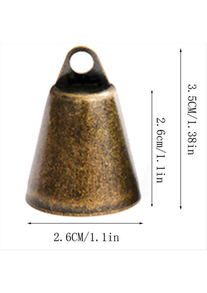 Vintage Bronz Jingle Bells 9pcs Set Jüt Ip ile El Sanatları Için Ideal Noel Dekoru (Yurt Dışından) indirimleri