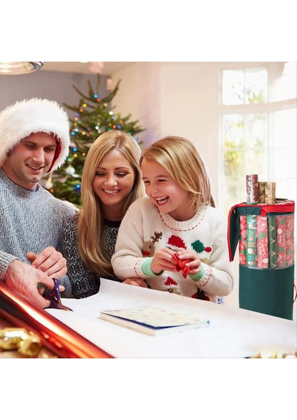 Kağıt Depolama Torbası Sarma Kağıt Organizatörünü Çoklu Ruloları Sargısı Kırmızıya Saklamak Için Yatağa Yatırır (Yurt Dışından) modelleri