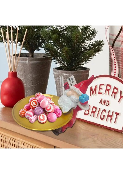 Noel Tepsisi Şeker Yemeği Santa Küçük Figürinler Boyin Dekor Tatil Tatil Tedavisi Kurabiye Fındık Atıştırmalık (Yurt Dışından) indirimleri