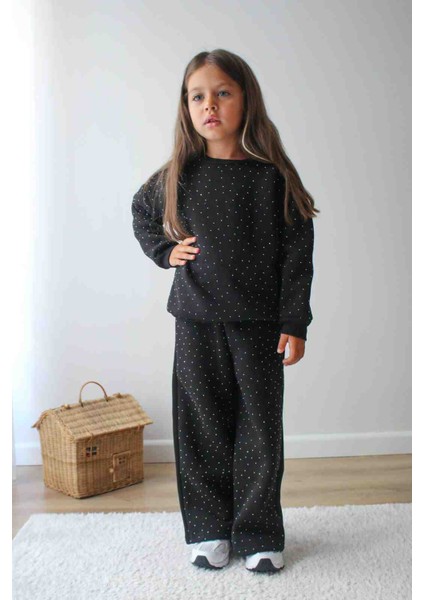 Marka Kız Çocuk 3 Iplik Alt Üst Takım