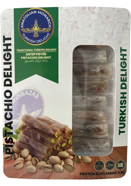 Antep Fıstıklı Lokum 125 gr – Taze, Yumuşak, Geleneksel Türk Lokumu – Özel Hediyelik Paket fiyatları