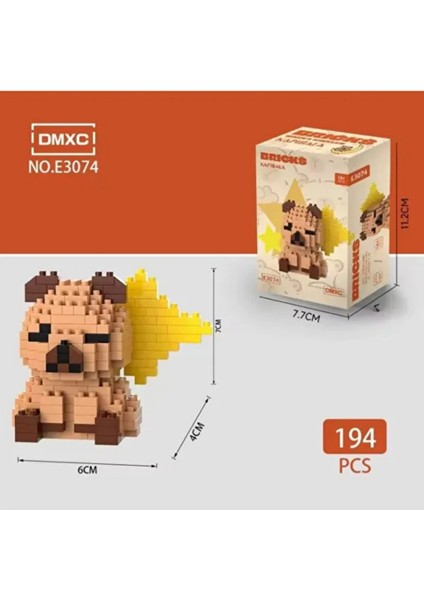 Mini Blok Oyuncak – Sevimli Hayvan Figürü Micro Puzzle Seti – 3D Mini Yapı Bloğu fiyatları