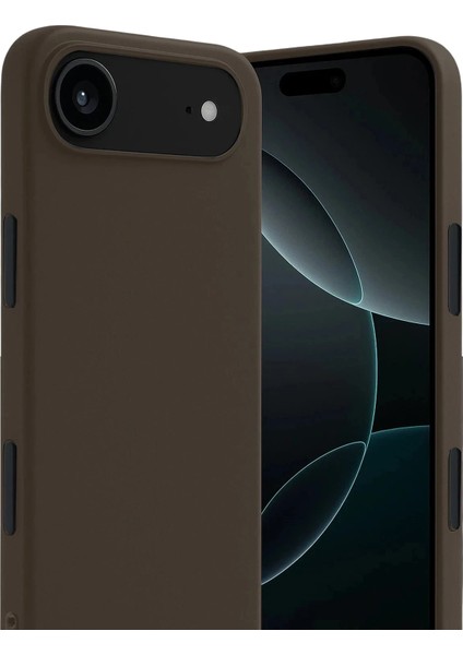 Apple iPhone 17 Air First Silikon - Kahverengi