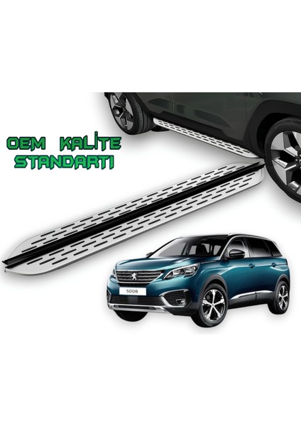 Peugeot 5008 2016 2017 2018 2019 2020 2021 2022 Araca Özel Yan Basamak