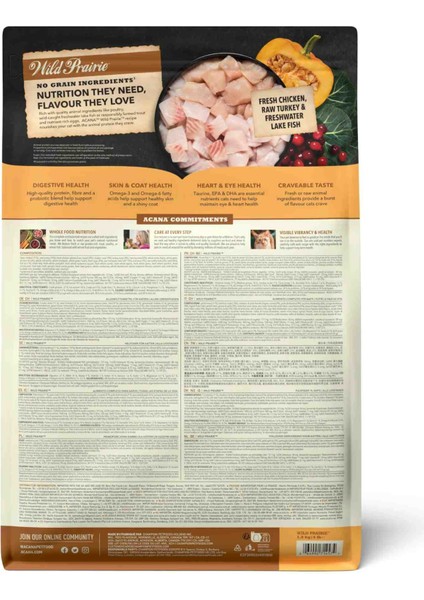 Wild Prairie Highest Protein Kuru Kedi Maması (1,8 Kg) fiyatları