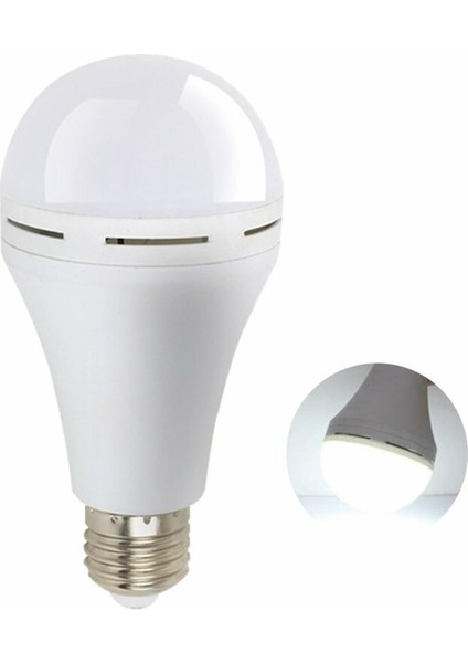 CT-4229 Şarjlı LED Ampul Beyaz 9W modelleri