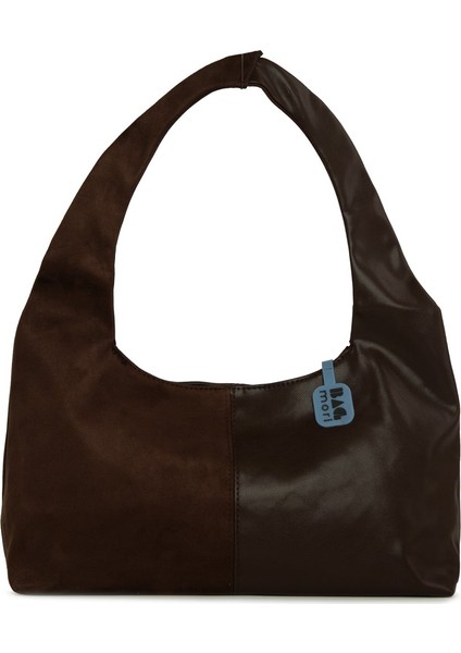 Kahverengi Süet Garnili Oval Omuz Çantası fırsatları