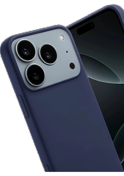 Apple iPhone 17 Pro Max First Silikon - Lacivert fiyatları