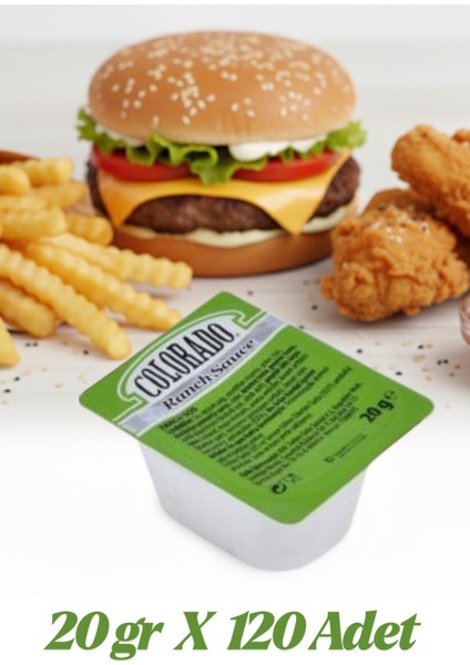 Ranch Sos Küvet 20 gr 120 Adet