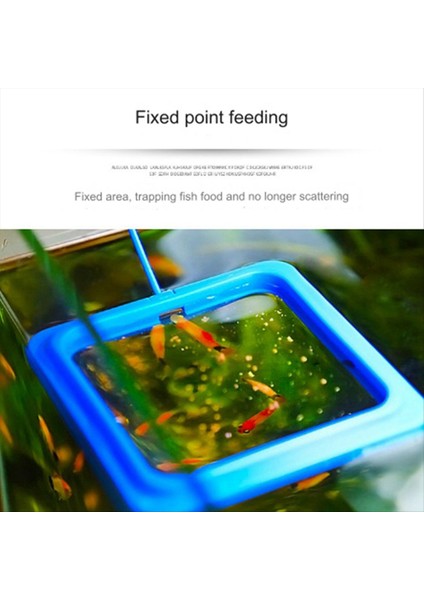 Balık Besleme Yüzüğü Yüzen Gıda Besleyici Daire Vantuzlu Akvaryum Mavisi Monte Edilmesi Kolay (Yurt Dışından) fiyatları