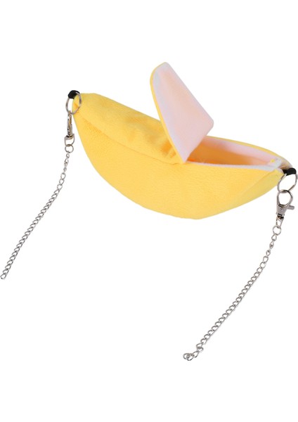 Pet Muz Yatak Hamster Yatak Evi Hammock Küçük Hayvan Yatağı Ev Kafesi Nest Hamster Aksesuarları (Yurt Dışından)