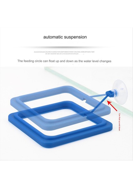 Balık Besleme Yüzüğü Yüzen Gıda Besleyici Daire Vantuz ile Kolay Akvaryum Siyah Kurulumu (Yurt Dışından) fırsatları