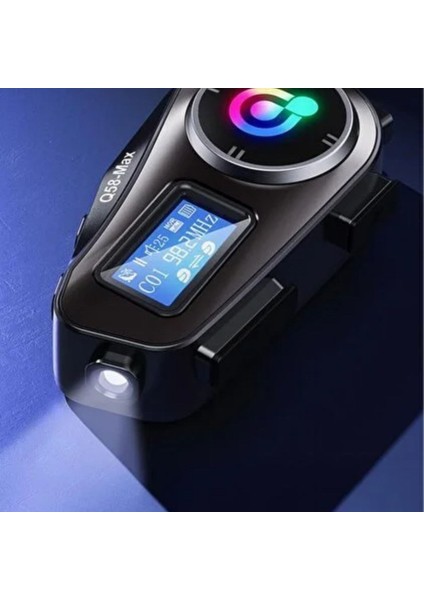 ®motorsikletler Için Fener Özellikli Sd Kart Bölümlü LCD Ekranlı Kablosuz Bluetooth Kulaklıklı – Suya Dayanıklı Kask Kulaklığı fiyatları