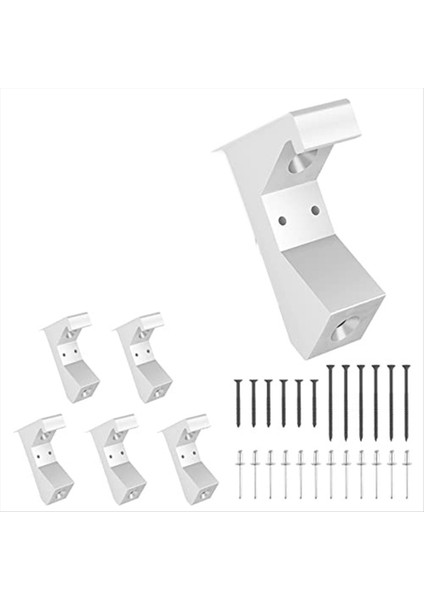 Gıcırtılı Zemin Onarım Kiti Zemin Onarım Aracı Alt Zemini Parantezlere Yeniden Bağlar ve Gıcırtılı Zemin Seslerini Ortadan Kaldırır 6pcs (Yurt Dışından)