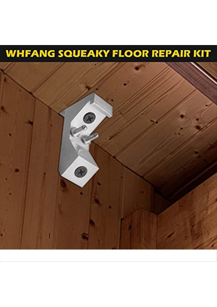 Gıcırtılı Zemin Onarım Kiti Zemin Onarım Aracı Alt Zemini Parantezlere Yeniden Bağlar ve Gıcırtılı Zemin Seslerini Ortadan Kaldırır 6pcs (Yurt Dışından) indirimleri