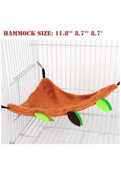 10PCS Hamster Şeker Planör Asma Kafes Aksesuarları Set Yaprak Ahşap Tasarım Küçük Hayvan Hammock Kanal Teleferik Salıncak (Yurt Dışından) fırsatları