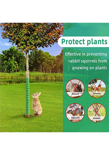 4pcs Ağaç Gövdesi Koruyucusu Plastik Spiraller Ağaç Korumalar Gövde Koruyucu Tüpler Sargılar Geyik Tavşan Kedilerinden Koru (Yurt Dışından) fırsatları