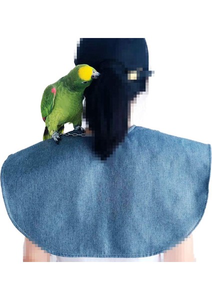 Parrot Anti Scratch Omuz Koruyucu Asmak Kuş Halen ve Oyuncaklar Çok Fonksiyonlu Evcil Hayvan Omuz Pedi Bezi Şal Kockatiels Lovebird-Blue (Yurt Dışından) modelleri