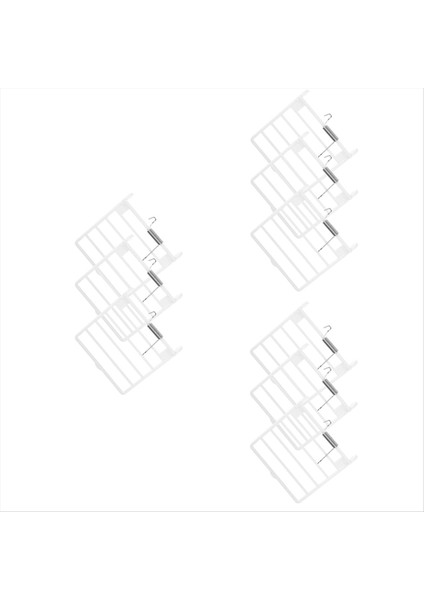 Kuş Kafesi Aksesuarları Yemek Kutusu Sabit Kapı Yay Kapısı Yedek Kapı Aksesuarları Yay Teli (Yurt Dışından)