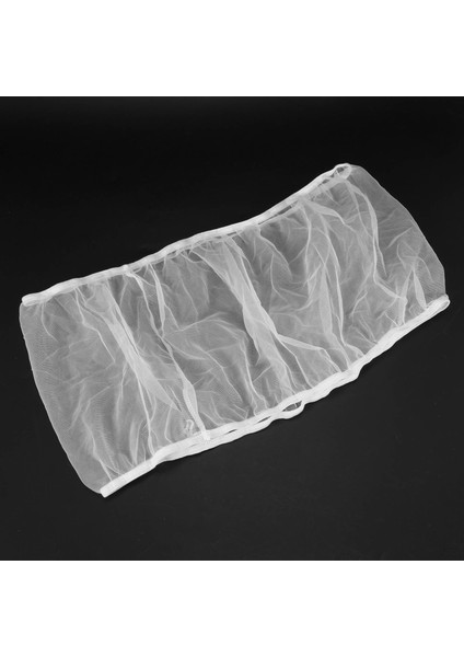 2x Kuş Kafesi Kapak Tohumu Catcher Kuş Kafesi Mesh Net Kapak Etek Koruyucusu (Beyaz-M) (Yurt Dışından) modelleri