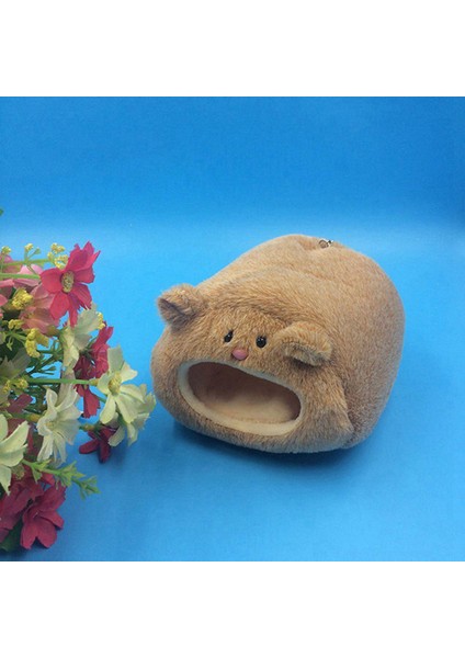 3x Sıçanlar Hamster Kış Sıcak Asma Kafes Hammock Küçük Tüylü Hayvanlar Için Yatak Paspası ile Sevimli Ayı Evi (Yurt Dışından) fırsatları