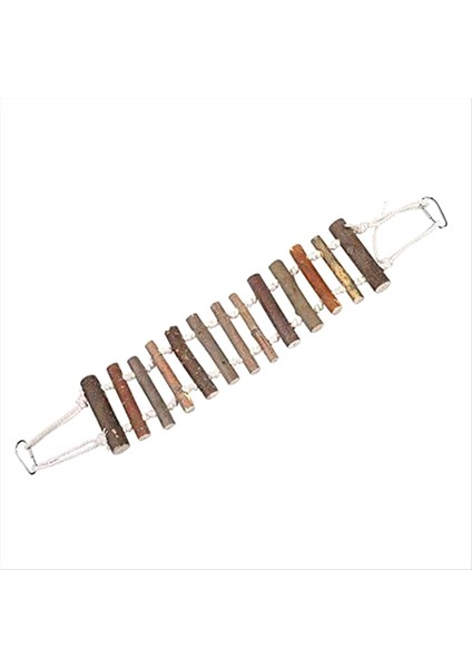 Ahşap Papağan Hamster Tırmanma Merdiven Kuş Levrek Evcil Kuş Kafesi Aksesuarları Için Oyuncaklar Papağan Hamak Salıncak (Yurt Dışından)