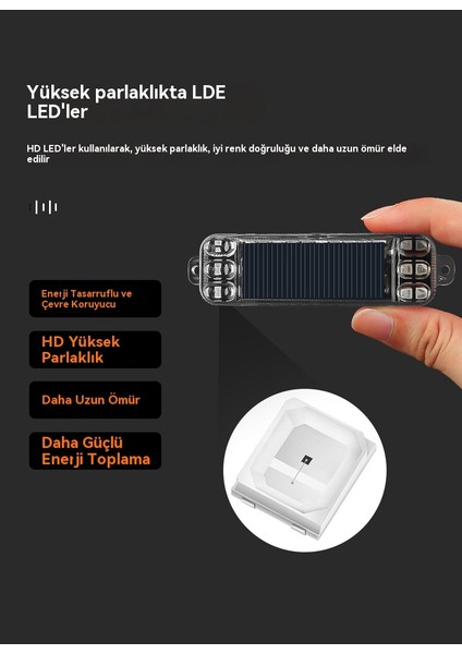 Güneş Enerjili Uyarı Flaşlı Arka Çarpmaya Karşı Lamba (Yurt Dışından) fiyatları