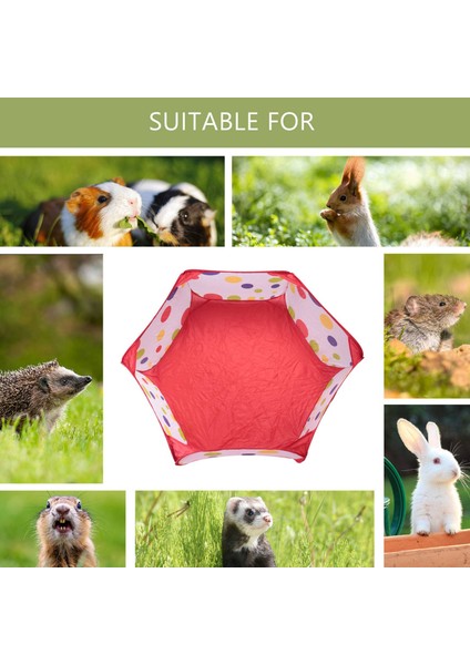 Gine Domuz Katlanabilir Playpen Taşınabilir Küçük Hayvanlar Playpen Açık Açık/iç Mekan Egzersiz Çit Kirpi Hamster (Yurt Dışından) indirimleri