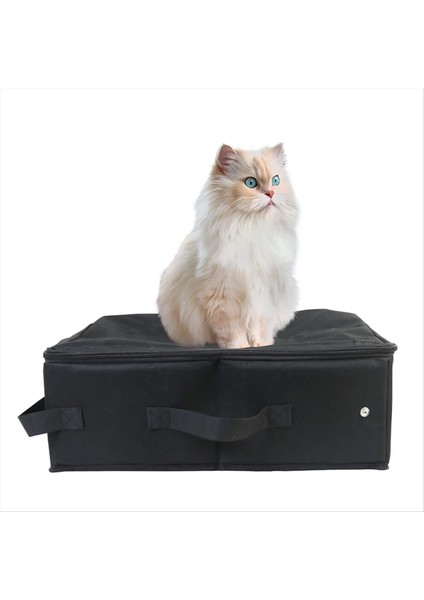 Kapaklı Taşınabilir Çöp Kutusu Sızdırmazlık Koşullu Katmanlı Kedi Çöp Kutusu Seyahat Otel Konaklamaları ve Yol Gezi Için Harika (Yurt Dışından) fiyatları