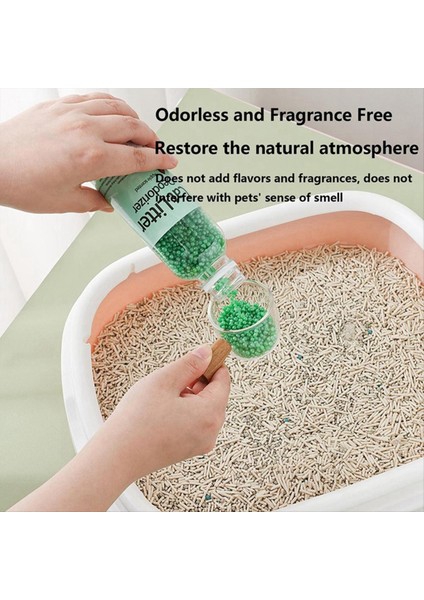 300G Yavru Kedi Tuvalet Temizliği Kedi Kumu Deodorant Boncuk Artefakt Evcil Hayvan Kokusu Aktif Karbon Emicileri Kedi Kumu Kokusu-A (Yurt Dışından) indirimleri