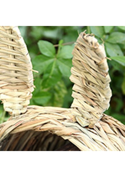 Dokuma Saman Pet Tavşan Hamster Guinea Pig Kafesi Yuva Evi Oyuncak Chinchilla Yatak (Yurt Dışından) indirimleri