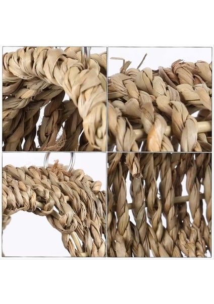 Çim Hammock Oyun Tüneli Asılı Yatak Evi Pet Rat Hamster Pet Kuş Yuvası Yatak Papaz Seagrass Rattan Evleri (Yurt Dışından) indirimleri