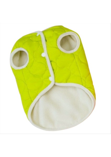 Evcil Hayvan Giysileri Sonbahar ve Kış Köpek Giysileri Oyuncak Kedi Evcil Hayvan Giysileri Kış Şeftali Pamuklu Kıyafetler Sarı (Yurt Dışından)