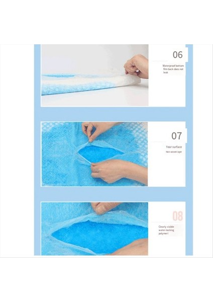 100PCS Süper Emici Evcil Hayvan Bebek Bezi Köpek Eğitim Işemek Pedi Tek Kullanımlık Sağlıklı Bez Mat Kediler Köpek Çocuk Bezi Hızlı Kuruyan Mat S (Yurt Dışından) indirimleri