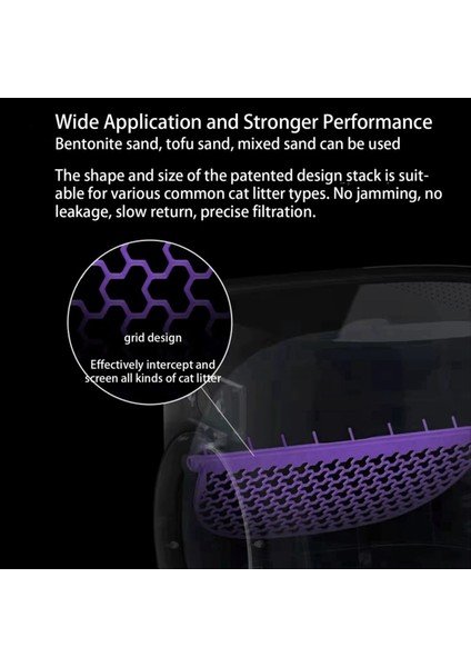 Orijinal Kedi Çöp Kutusu Otomatik Çöp Kutusu Pura Maksimum Çöp Kutusu Çöp Ekranı Için Kırmızı Filtre (Yurt Dışından) fiyatları