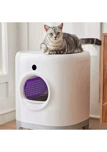 Orijinal Kedi Çöp Kutusu Otomatik Çöp Kutusu Pura Maksimum Çöp Kutusu Çöp Ekranı Için Kırmızı Filtre (Yurt Dışından) fırsatları