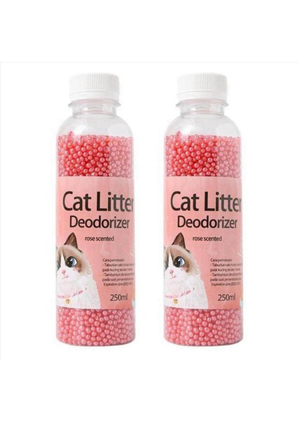 2x 300G Yavru Kedi Tuvalet Temizliği Kedi Kumu Deodorant Boncuk Artefakt Pet Kokusu Aktif Karbon Emmeler Kedi Kum Koku-C (Yurt Dışından)