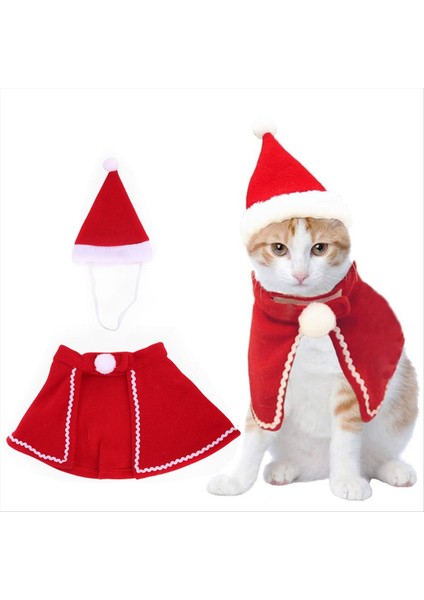 Sevimli Kış Evcil Hayvan Pelerin Köpek Kedi Noel Kıyafetleri Sıcak Köpek Noel Komik Noel Evcil Hayvan Kostüm Tutun (Yurt Dışından) fiyatları