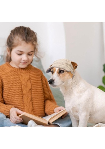 Güneş Koruma Şapkası Ayarlanabilir Pet Kedi Köpek Güneş Vizörü Yavrular Için Kulak Delikleri Orta ve Büyük Köpekler L (Yurt Dışından) fiyatları