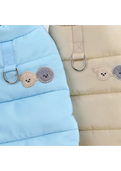 Köpek Kış Kıyafetleri Köpek Sıcak Ceket Ceket Küçük Orta Köpek Kedileri ile D-Ring Yeleği ile Chihuahua Fransız Bulldog Kostümleri M (Yurt Dışından) fiyatları