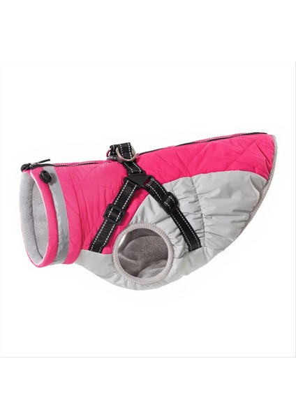 Kablo Demeti ile Su Geçirmez Evcil Ceket Küçük Büyük Köpekler Için Sıcak Köpek Kıyafetleri Labrador Ceket Chihuahua Fransız Bulldog D (Yurt Dışından)