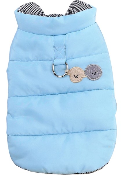 Köpek Kış Giysileri Köpek Sıcak Ceket Ceket Küçük Orta Köpek Kedileri ile D-Ring Yeleği ile Chihuahua Fransız Bulldog Kostümler S (Yurt Dışından)