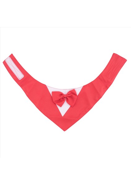 Köpek Smokin Papyon ile Resmi Köpek Düğün Yaka Köpek Doğum Günü Kostümü Evcil Hayvan Partisi Köpek Sevgililer Kıyafeti Cosplay M Kırmızı (Yurt Dışından) modelleri