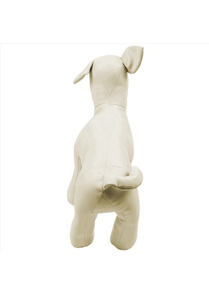 3x Deri Köpek Mankenleri Ayakta Duran Köpek Modelleri Oyuncaklar Evcil Hayvan Dükkanı Ekran Manken Beyaz S (Yurt Dışından) fırsatları