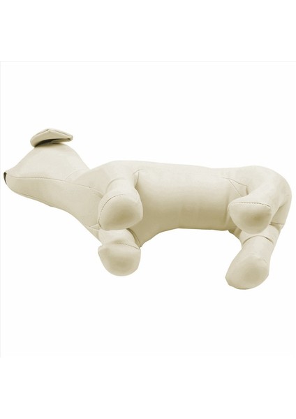 3x Deri Köpek Mankenleri Ayakta Duran Köpek Modelleri Oyuncaklar Evcil Hayvan Dükkanı Ekran Manken Beyaz S (Yurt Dışından) indirimleri